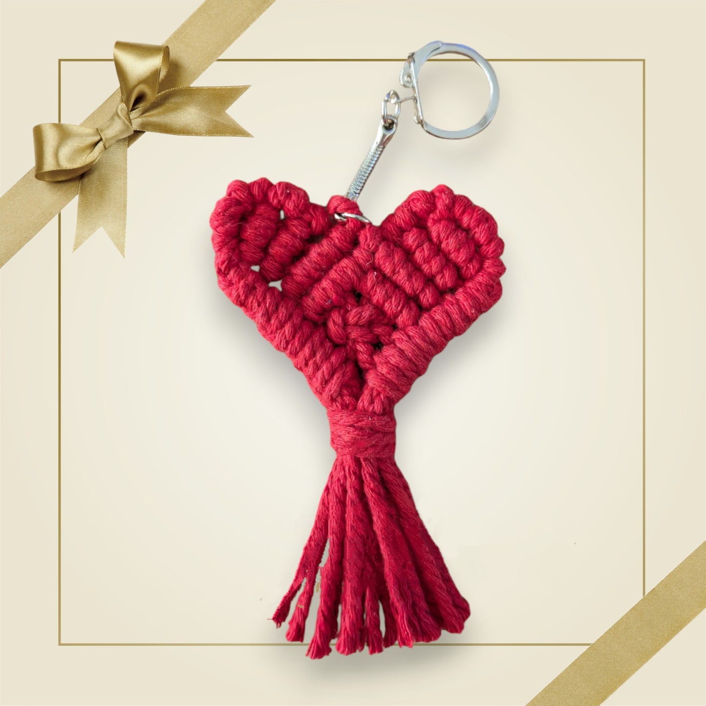 Porte-clés coeur