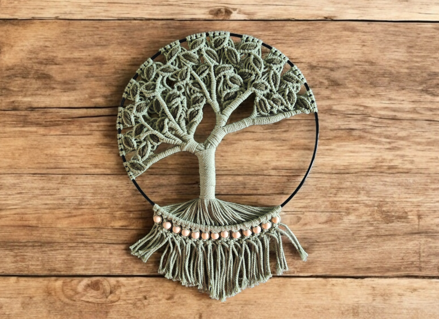 Arbre de vie en macramé