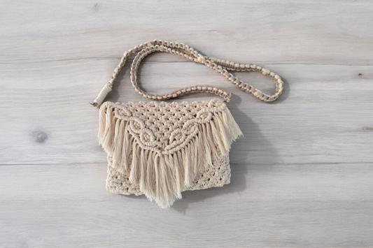 Sac macramé
