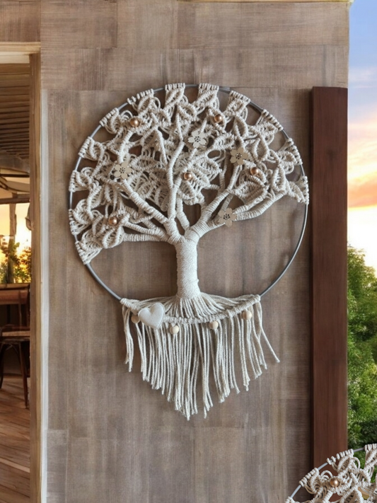 Arbre de vie en macramé